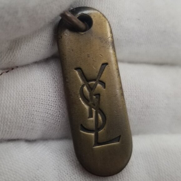 YVES Saint LAURENT YSL Vintage Giraffe print Clutch Pouch Purse - Picture 11 of 11